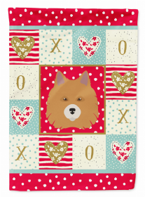 Elo Dog Love Flag Garden Size