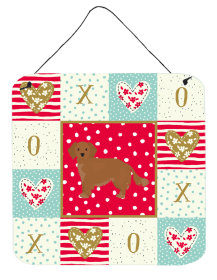Small Greek Domestic Dog Love Wall or Door Hanging Prints