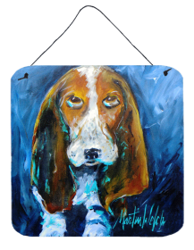 Dog - Basset Hound You talkin' 'bout me Wall or Door Hanging Prints