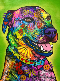 American Shelter Dog - Best of Breed Dean Russo House and Garden Flag (size: House 28" x 40")