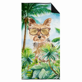 Dog Breed Premium Beach Towel (size: 30 x 60)