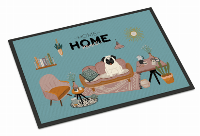 Dog Sweet Home Indoor or Outdoor Mat (size: 36 x 24)