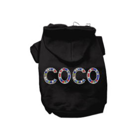 Coco Hoodie (Color: black, size: X Small)