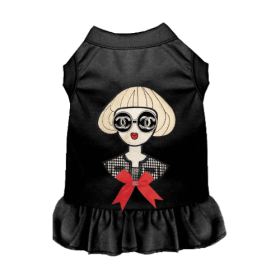 Ms. Fashion Dress (Color: black, size: X Large)