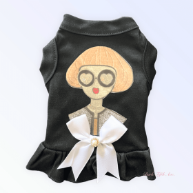 Ms.Vogue (Color: black, size: X Large)