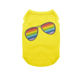 Pride Sunnies (Color: yellow, size: large)