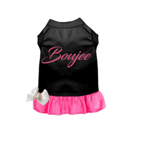 Boujee (Color: Black with Pink Bottom, size: X Small)
