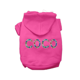 Coco Hoodie (Color: pink, size: small)
