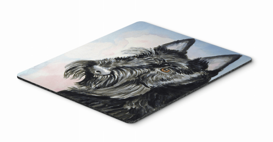 Dog Breed Mouse Pad, Hot Pad or Trivet (Color: Scottish Terrier, size: 9.5 x 8)