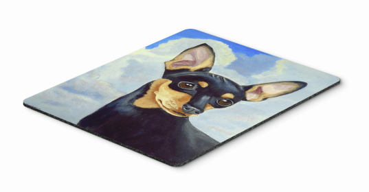 Dog Breed Mouse Pad, Hot Pad or Trivet (Color: Miniature Pinscher, size: 9.5 x 8)