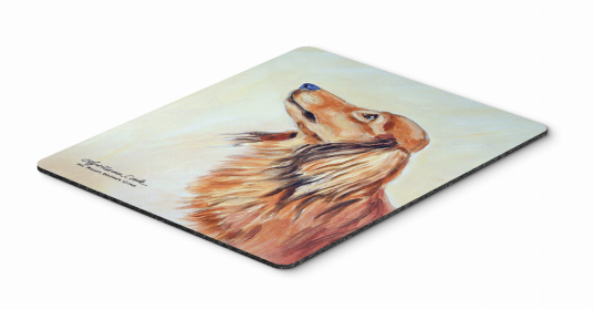 Dog Breed Themed Mouse Pad, Hot Pad or Trivet (Color: Dachshund, size: 9.5 x 8)