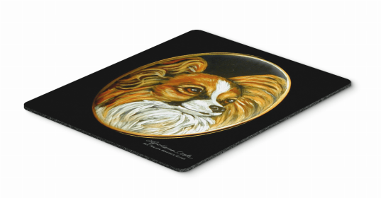 Papillon Dog Breed Mouse Pad, Hot Pad or Trivet (Color: Papillon 16, size: 9.5 x 8)