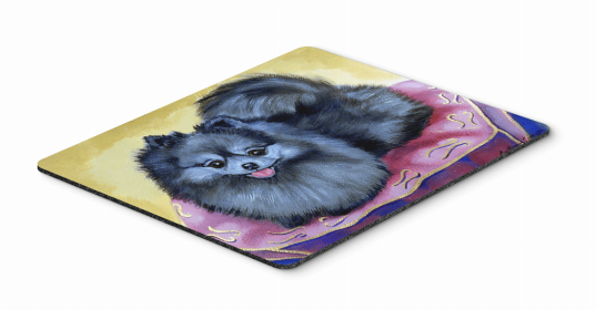 Dog Breed Design Mouse Pad, Hot Pad or Trivet (Color: Pomeranian 2, size: 9.5 x 8)