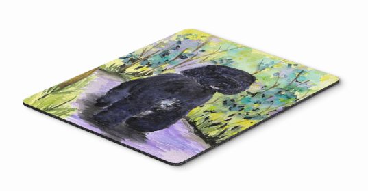Portuguese Water Dog Mouse Pad, Hot Pad or Trivet (Color: SS8264MP, size: 9.5 x 8)