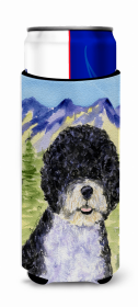 Portuguese Water Dog Ultra Hugger for slim cans (Color: SS8303MUK, size: 4 x 6.5)