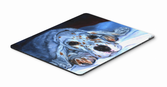 Dog Breed Themed Mouse Pad, Hot Pad or Trivet (Color: Animals/English Setter, size: 9.5 x 8)