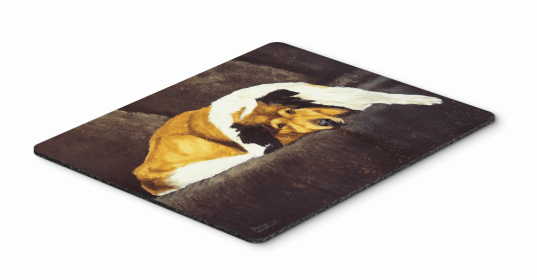Dog Breed Design Mouse Pad, Hot Pad or Trivet (Color: Collie, size: 9.5 x 8)