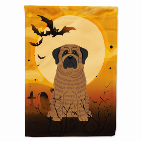 Halloween/Dog Breed Themed Flag Canvas (Color: Mastiff - Brindle, size: 28 x 40)