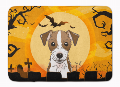 Halloween Dogs Machine Washable Memory Foam Mat (size: 27 x 19)