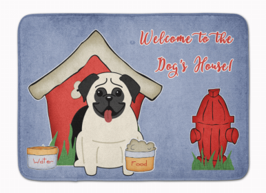 Dog House Collection Machine Washable Memory Foam Mat (size: 27 x 19)