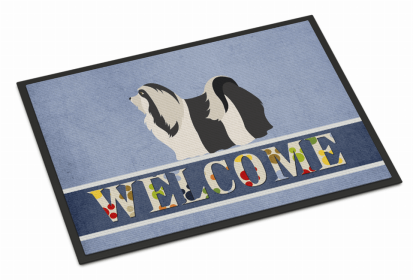Dog Breed Themed Welcome Indoor or Outdoor Mat (Color: Havanese, size: 36 x 24)