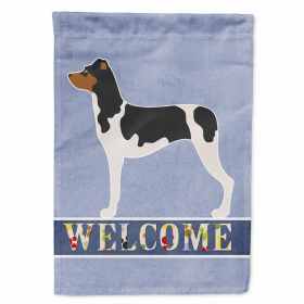 Welcome Flag/Dog Breed Flag Canvas (Color: Brazilian Terrier, size: 28 x 40)