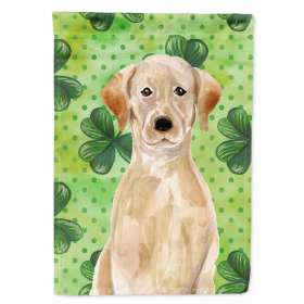 St. Patrick's/Dog Breed Themed Flag Canvas (Color: Labrador Retriever - Yellow, size: 28 x 40)