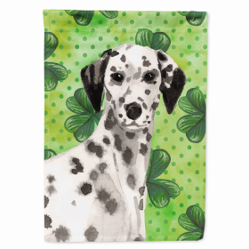 St. Patrick's/Dog Breed Themed Flag Canvas (Color: Dalmatian, size: 28 x 40)