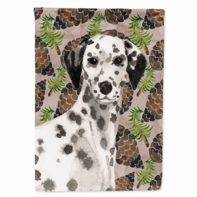 Cones/Dog Breed Themed Flag Canvas House Size (Color: Dalmatian, size: 28 x 40)