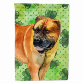 St. Patrick's/Dog Breed Themed Flag Canvas (Color: Mastiff - Boerboel, size: 28 x 40)