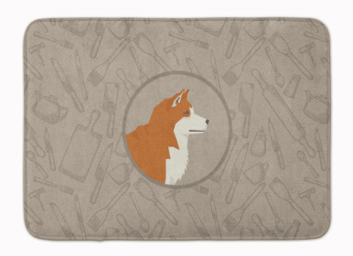 Dog In the Kitchen Mat (size: 27 x 19)
