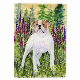 English Bulldog Flag Garden Size (Color: SS8156GF, size: 11.5 x 15)
