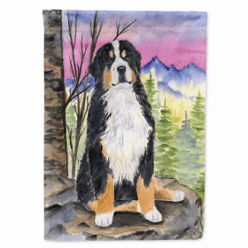 Bernese Mountain Dog Flag Garden Size (Color: SS8336GF, size: 11.5 x 15)