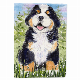Bernese Mountain Dog Flag Garden Size (Color: SS8750GF, size: 11.5 x 15)