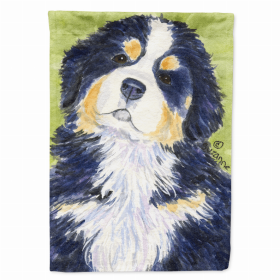 Bernese Mountain Dog Flag Canvas House Size (Color: SS1059CHF, size: 28 x 40)