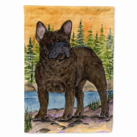 French Bulldog Flag Canvas House Size (Color: SS8597CHF, size: 28 x 40)
