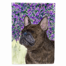 French Bulldog Flag Canvas House Size (Color: SS8676CHF, size: 28 x 40)