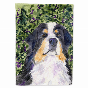 Bernese Mountain Dog Flag Canvas House Size (Color: SS8830CHF, size: 28 x 40)