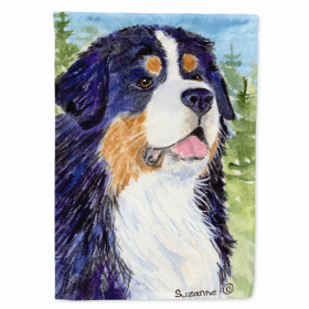 Bernese Mountain Dog Flag Canvas House Size (Color: SS8867CHF, size: 28 x 40)