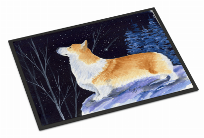 Starry Night Dogs by Suzanne Mat (size: 27 x 18)